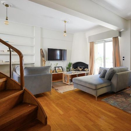 Relaxed Art Deco Maisonette Pagrati Афіни Екстер'єр фото